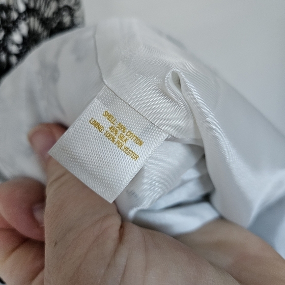 Kate Spade Lola black white lined sheath dress size 4 NO BELT - Picture 6 of 8